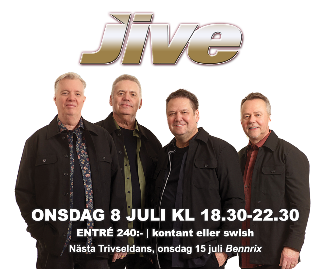 8 juli trivseldans till jive!